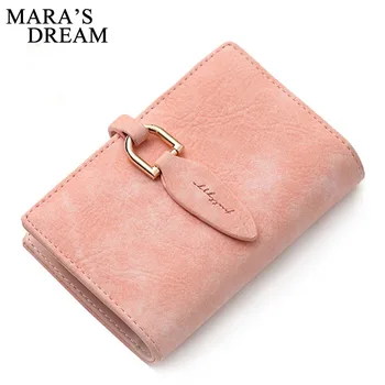 

Mara's Dream 2019 Cute Leaves Small Fresh Multi-card Position Ultra-thin 20 Card Package Retro PU Leather Ladies Card Package Do
