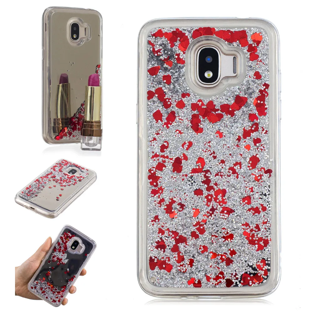 

Dynamic Quicksand Liquid case For Samsung J2 PRO/A6/A6 PLUS Bling Glitter Silicone Soft TPU case cover For Samsung J6 Hot 20p