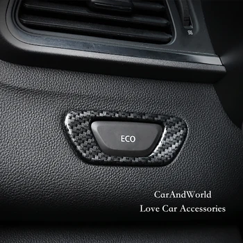 

For 2015 Renault Kadjar 2016 2017 Interior ECO Switch Button Cover Frame Panel Trim Chrome Stickers Car-Styling Accessories