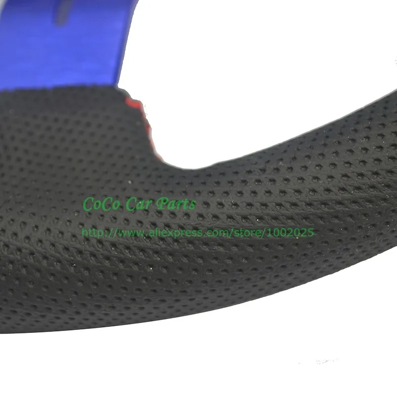 ND real leather car steering wheel  (2)
