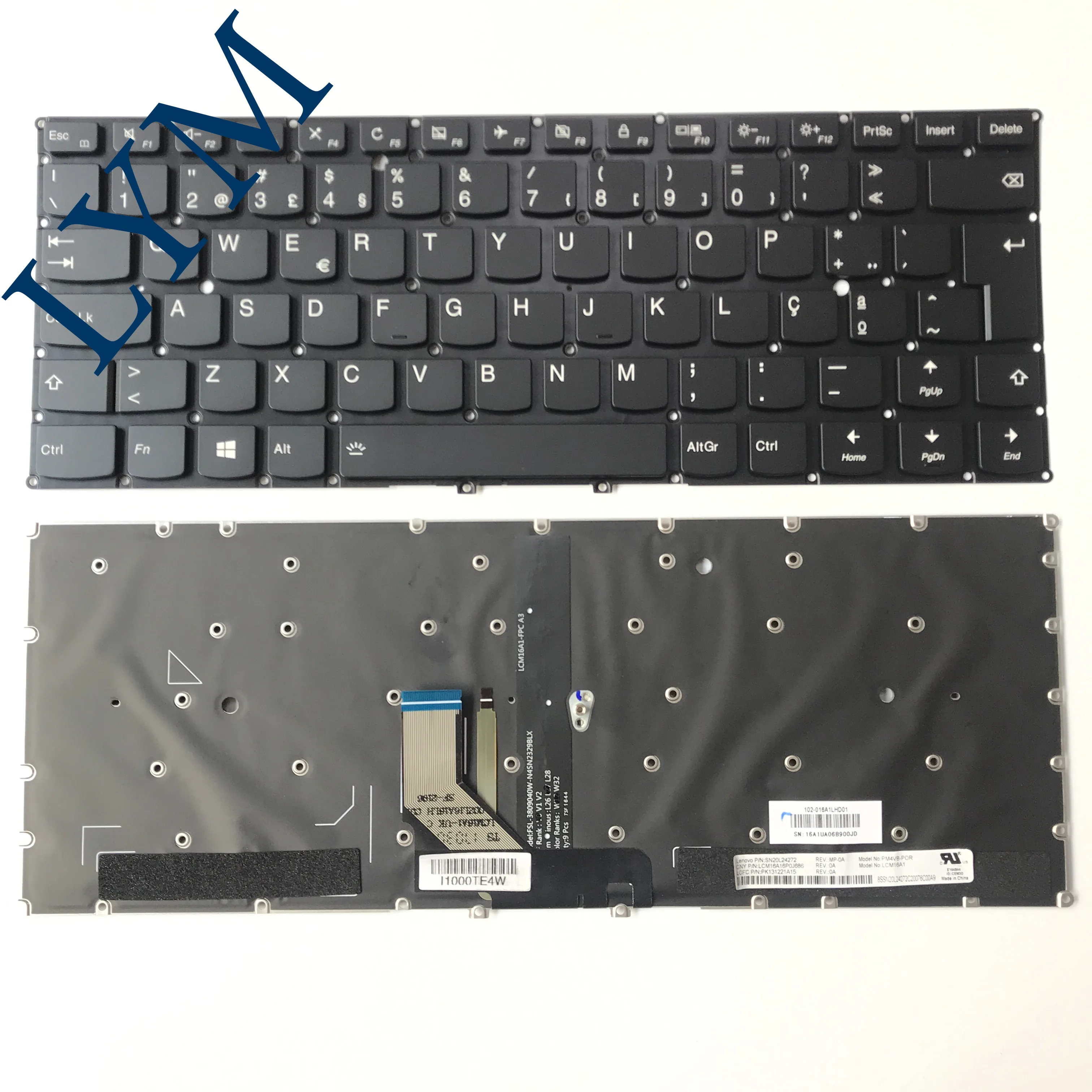 Совершенно новая Оригинальная клавиатура для ноутбука Po Lenovo Yoga 910 13IKB 5 Pro Portuguss