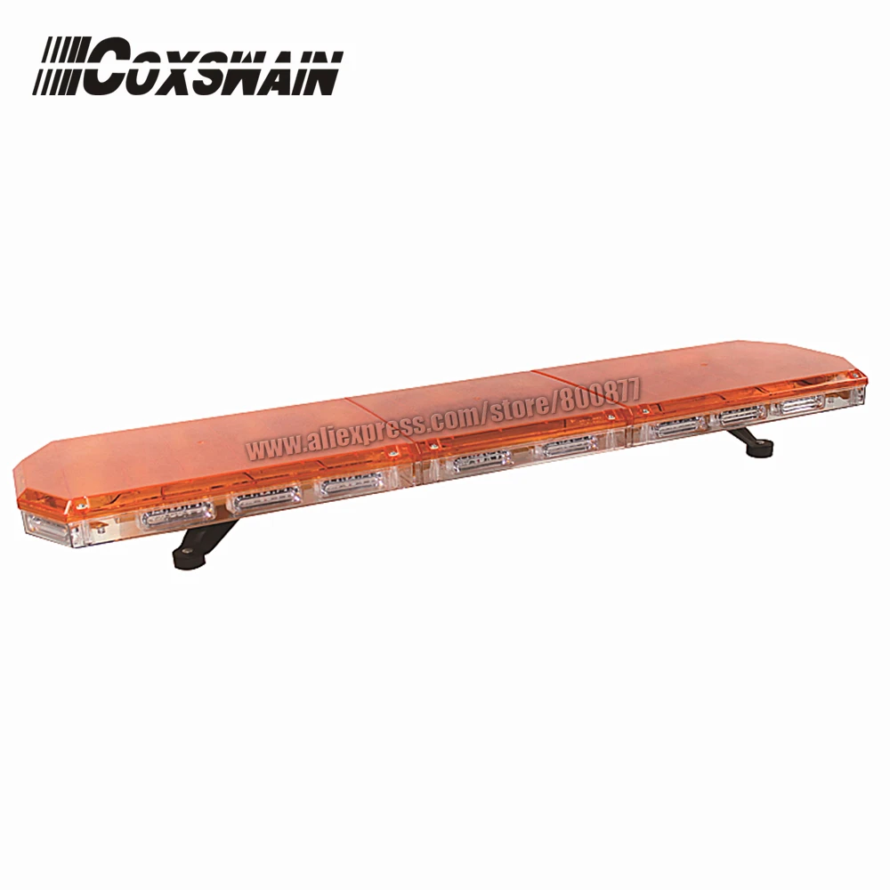 TBD-GA-10326L LED alarm Lightbar, 22*LIN-4 1W LED module, 18 flash pattern, waterproof, ambulance emergency warning lightbar - Famidy.com