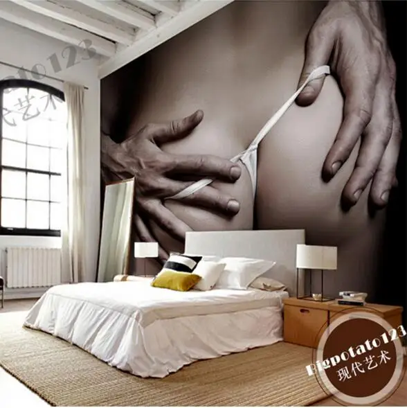 Большие фото обои 3d современные милые обои для спальни для стен художественный Декор papel Фреска 3D настенная роспись секс девушка мальчик любовь