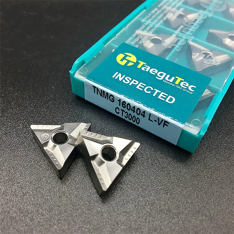 

10PCS TNMG160404 L VF CT3000 TNMG331 Cermet Grade carbide inserts lathe cutter tools External turning tools CNC tools