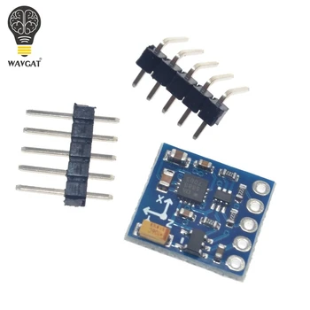 

WAVGAT GY-271 HMC5883L 3V-5V Three 3 Triple Axis Magnetic Field Compass Magnetometer Sensor Module For Arduino IIC Board