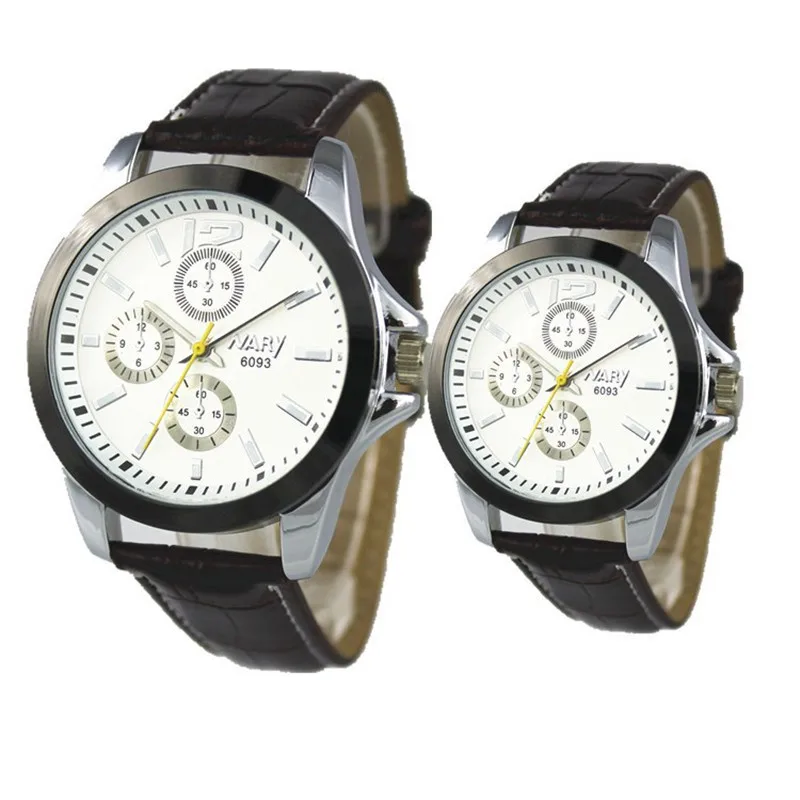 2016 NARY Famous Brand Quartz Mens Watches Top Brand Luxury Couple s Quartz watch Clock Leather
