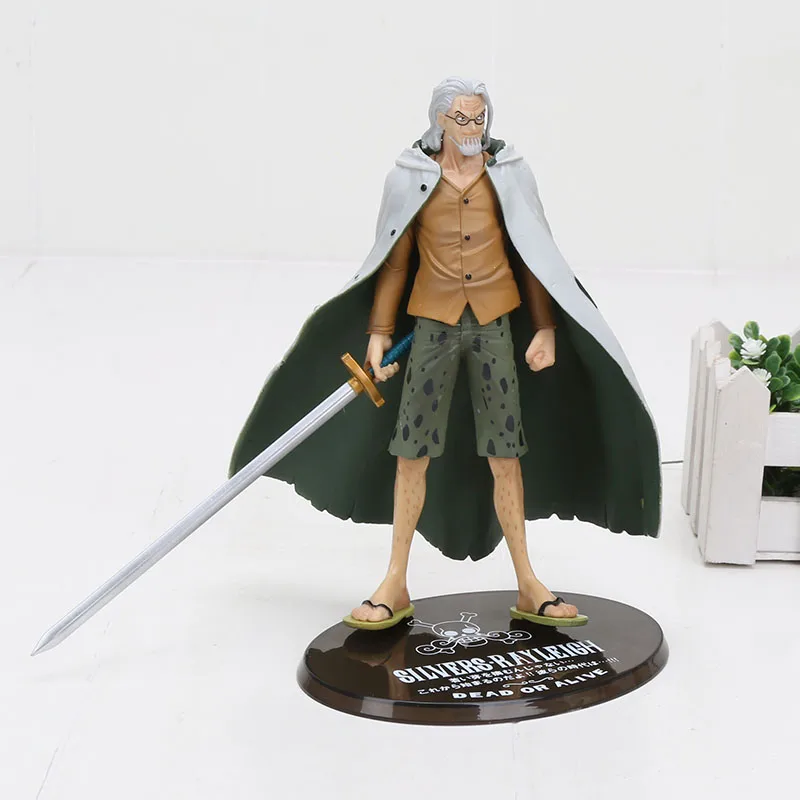 16 см аниме one piece Silvers Rayleigh ПВХ фигурка игрушка кукла