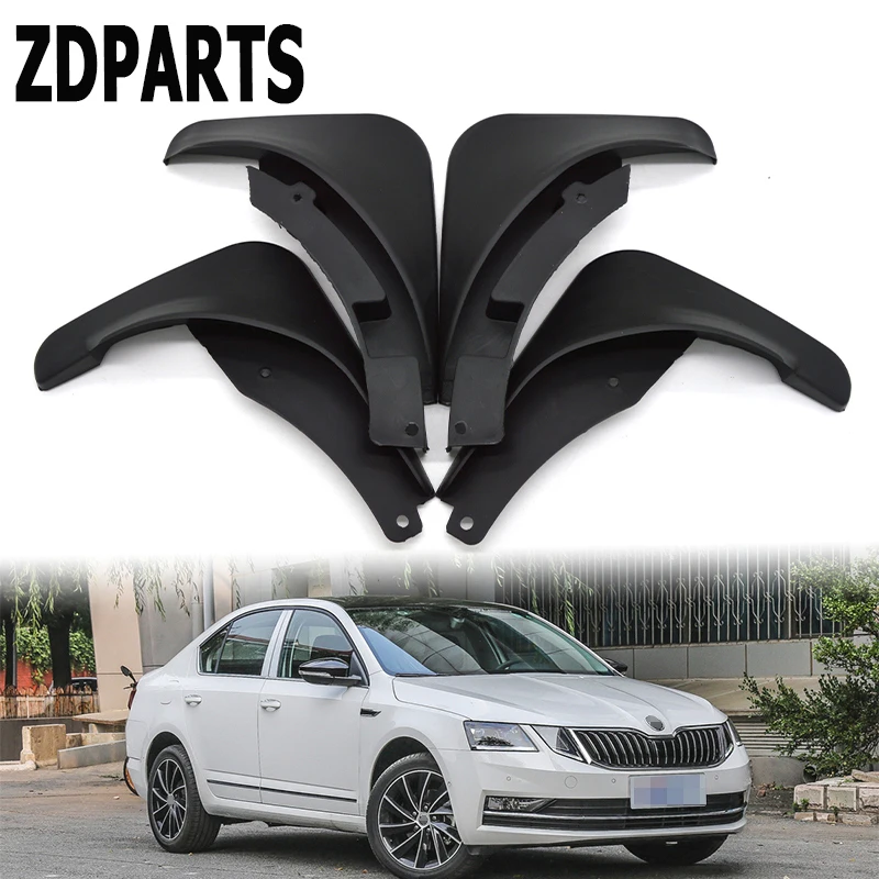 ZD автомобильные передние и задние брызговики для 2013 2014 2015 Skoda Octavia A7 аксессуары