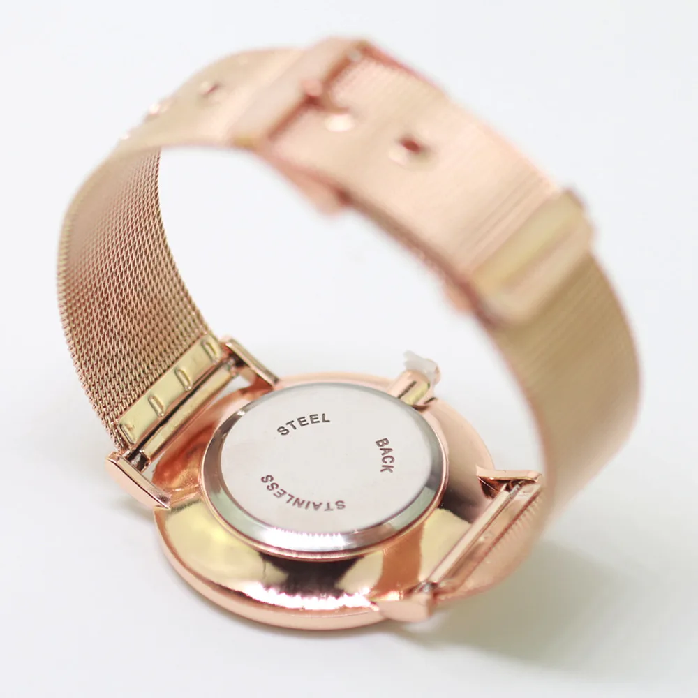 dropshipping-Luxury-Brand-Fashion-Womens-Watches-Bear-Clock-Women-Steel-Mesh-Strap-Rose-Gold-Bracelet-Quartz (3)