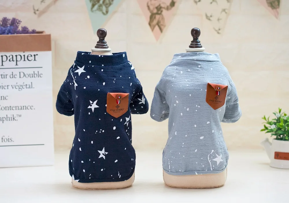 

New Spring Summer Japanese Style Pet Dog T-Shirt Coat Clothes From S to XXL Dog Coat Cheap Dog Clothes