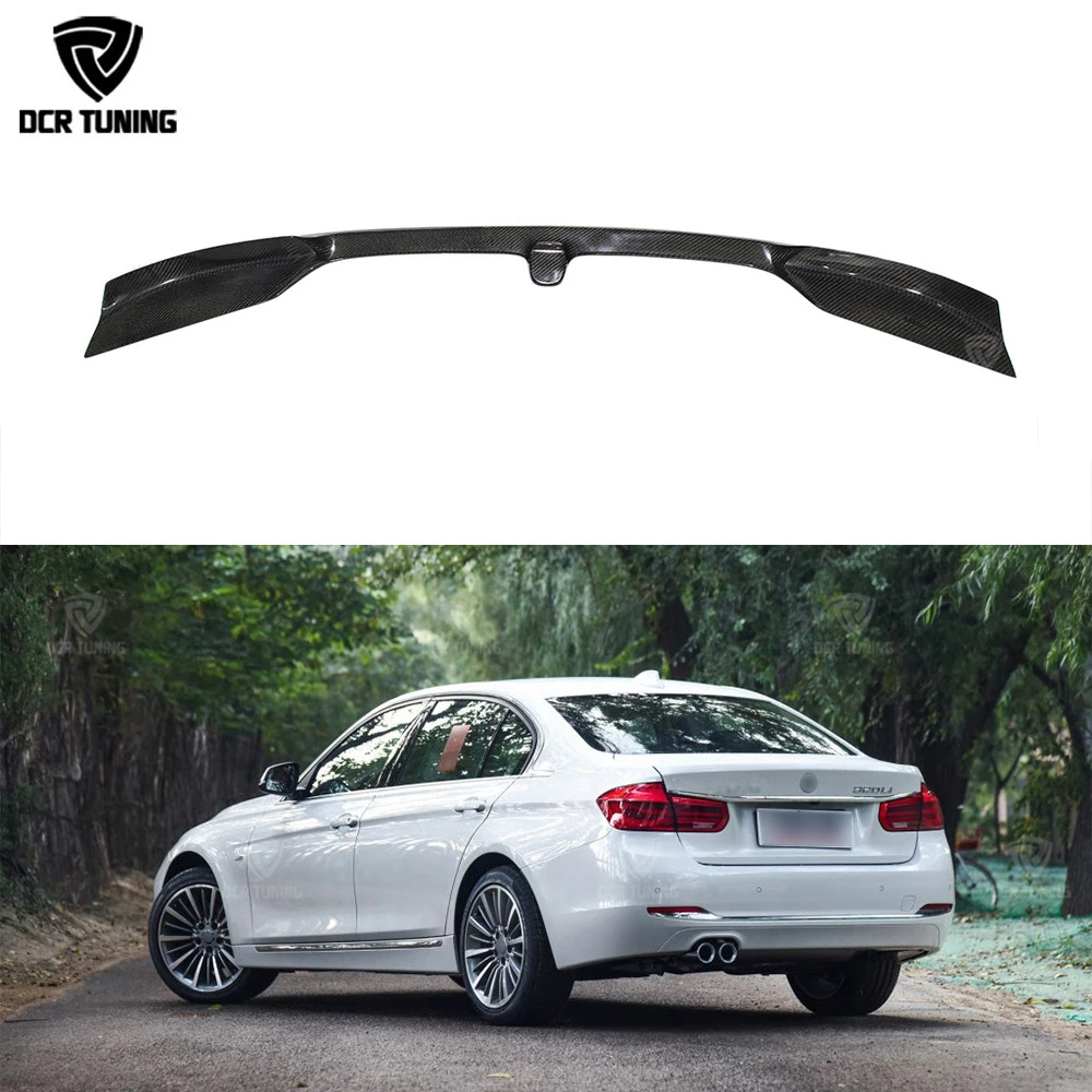 

Carbon Fiber Rear Spoiler For BMW 3 Series F30 320i 328i 335i Rear Trunk Wing spoiler 2012 2013 2014 2015 2016 2017 2018