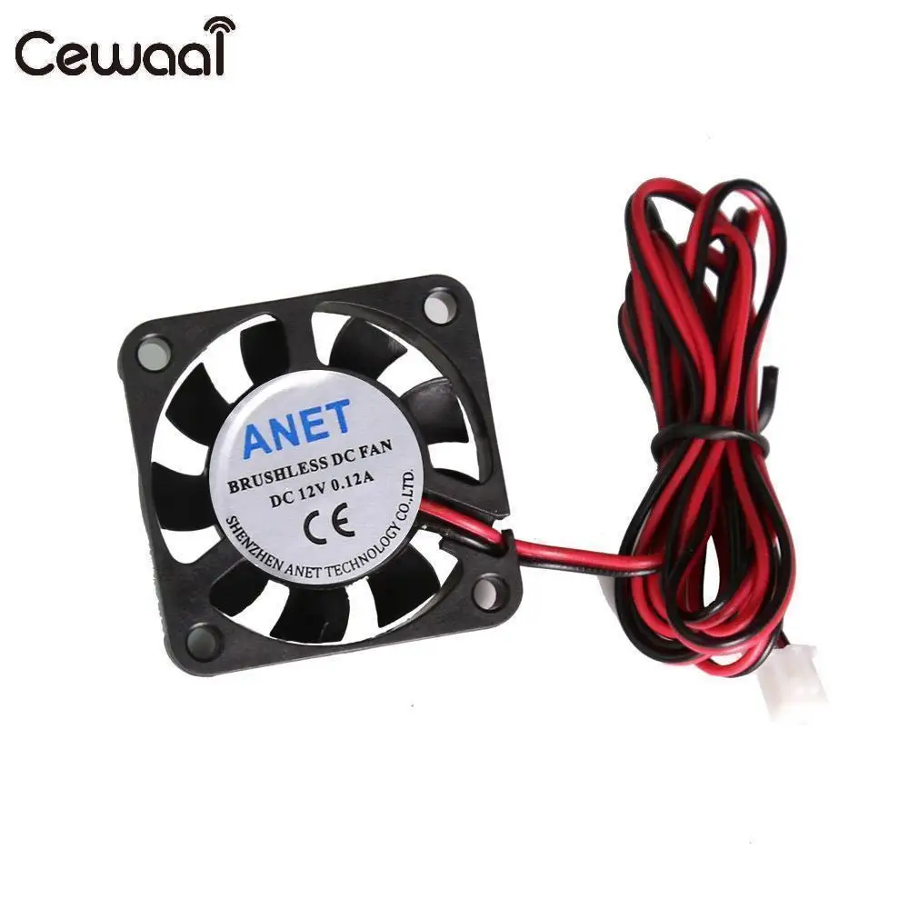 

Cewaal Heat Sink Cooling Fan Fan Profession Durable Mini 40 * 40 * 10mm Computer Accessories for RepRap I3