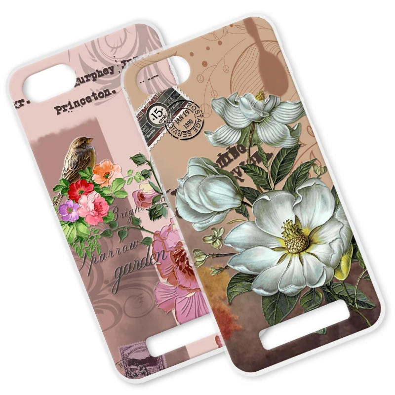 

ShuiCaoRen Soft Silicone Phone Case For Highscreen Power Ice 3D Relief Flower Shockproof Cover For Gionee Marathon M5 Lite Cases