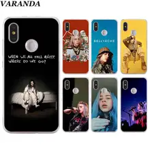 Силиконовый чехол Singer Star Billie Eilish для Xiaomi mi 9 8 A2 Lite Play mi x3 Red mi 6 6A Note 6Pro 7 Pro мягкий чехол для телефона из ТПУ