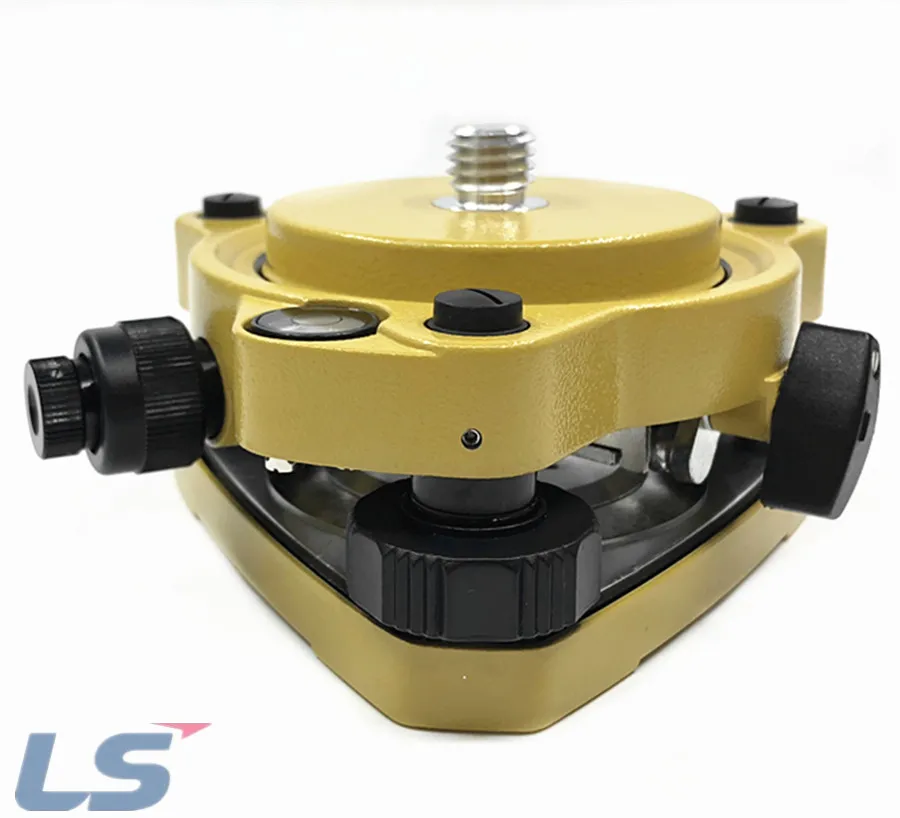 New Yellow Twist Focus Tribrach Without Optical Plummet for Surveying New Yellow Twist Focus Tribrach Without Optical Plummet for Surveying