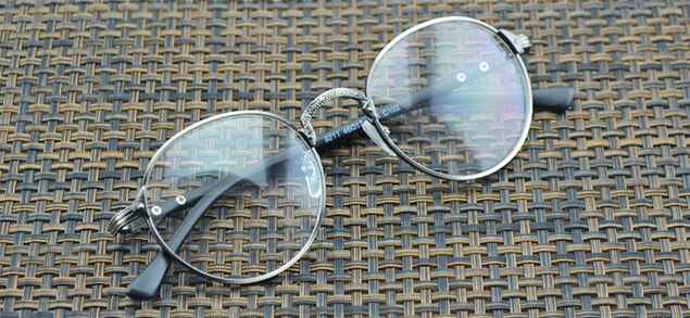 Винтажная овальная оправа для глаз, мужские и женские Простые Стеклянные Прозрачные очки с полной оправой