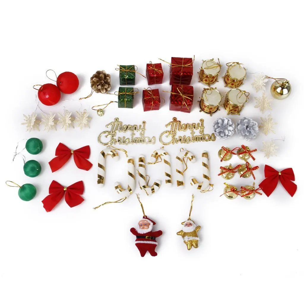 

HOT SALE Set of Christmas Tree Hanging Decorations Xmas Tree Ornaments---Random Colors