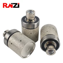 Raizi 2 Inch Vacuum Brazed Diamond Grinding Drum Wheel Medium Coarse Grit With M 14,5/8-11 Thread Raizi 2 Inch Vacuum Brazed Diamond Grinding Drum Wheel Medium Coarse Grit With M 14,5/8-11 Thread