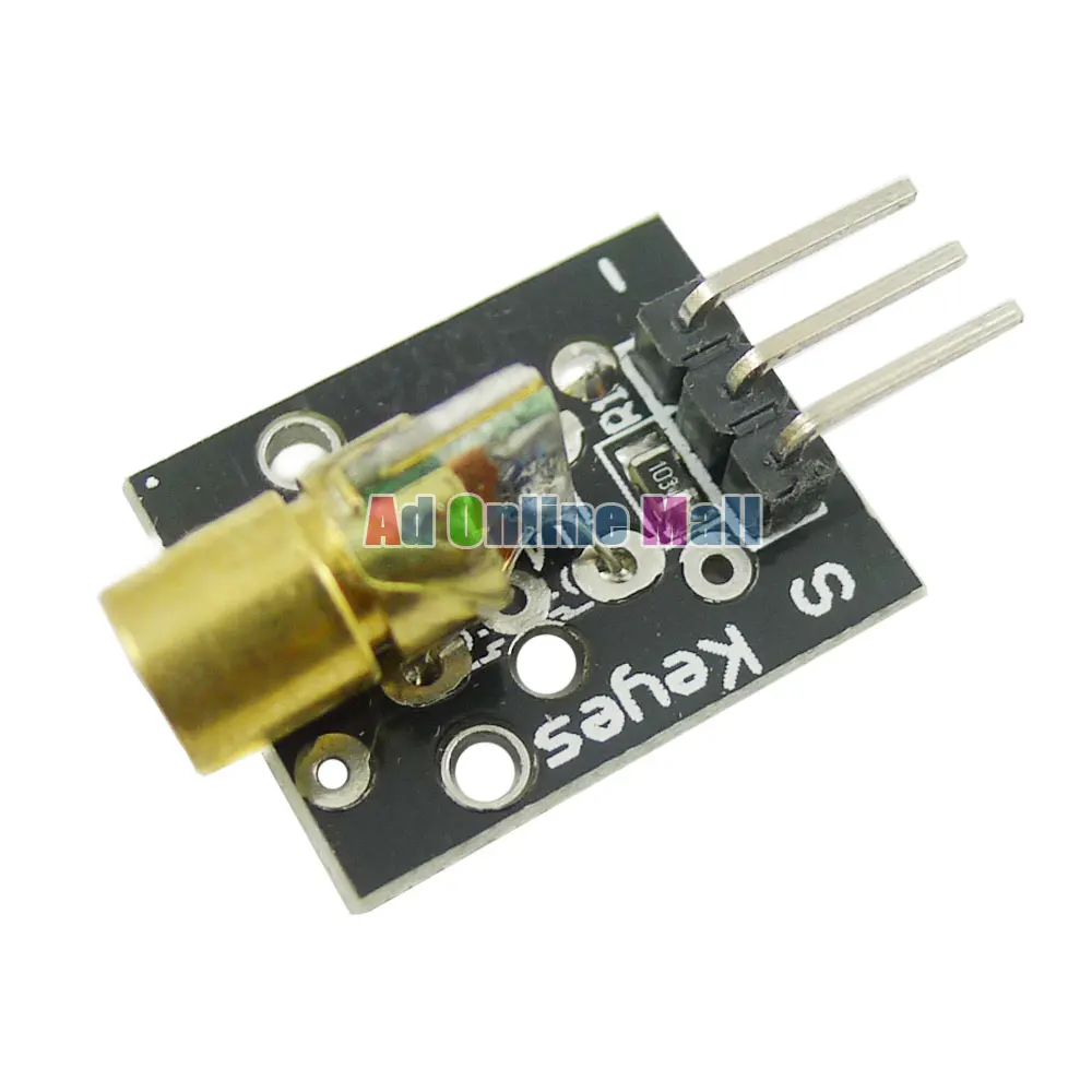 

KY-008 650nm 5V Laser Sensor Module for Arduino With Demo Code