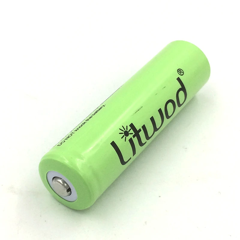 2 шт. Litwod NCR18650B 3,7 v 2600 mah 18650 литиевая аккумуляторная батарея для фонариков