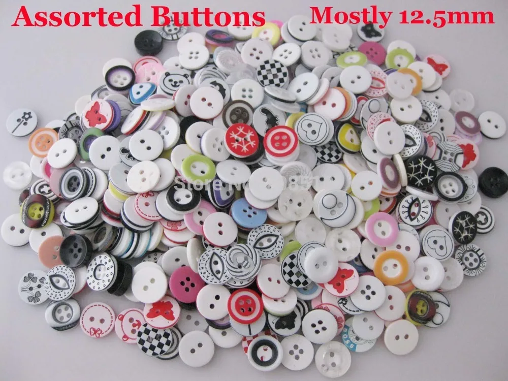 Một cách ngẫu nhiên số lượng lớn buttons mix 150 cái khoảng 1/2 "DIY trang trí may nguồn cung cấp|buttons mix|bulk buttonssewing supplies - AliExpress