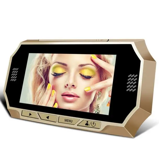 

4.3" inch Display Door Viewers CMOS Sensor HD Digital Peephole Viewer Video Recorder Mini Household Electronic Doorbell