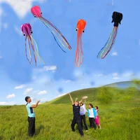 Large Mollusc Octopus With Long Colorful Tail For Children Adults Outdoor Game Activities Beach Trip Great Gift To Kids 400*80cm 1
