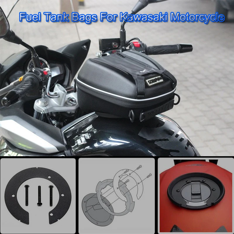 Для Kawasaki ER 6N 6F Versys 1000 ниндзя 650 топливного бака сумка с карманами мобильный