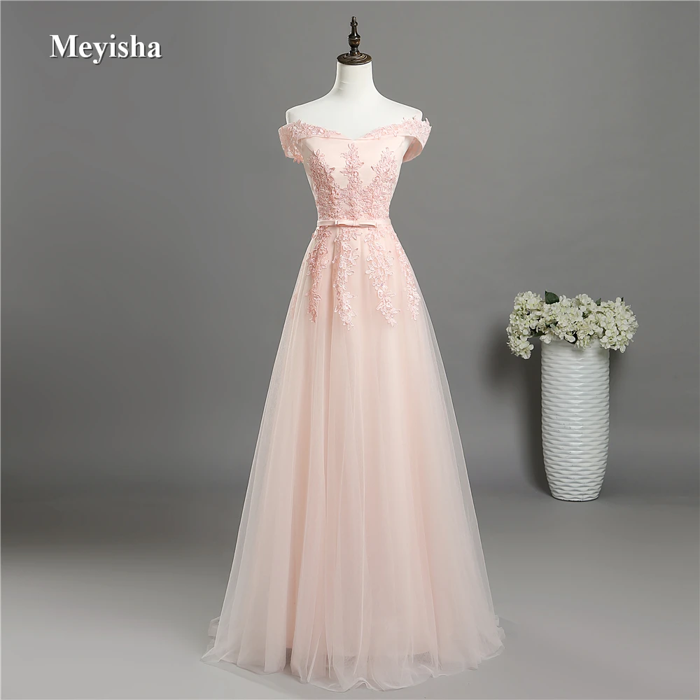 

ZJ7027 Off Shoulder Crystal Beads Pink Prom Dress Evening Dresses Party Gown Long Maxi Plus Size 6 8 10 12 14 16 18 20 22 24 26