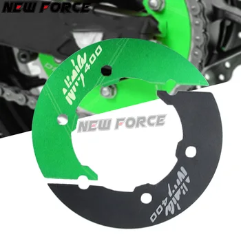 

For Kawasaki ninja400 NINJA 400 modified CNC rear wheel gear cover Transmission wheel decorative cover accessories