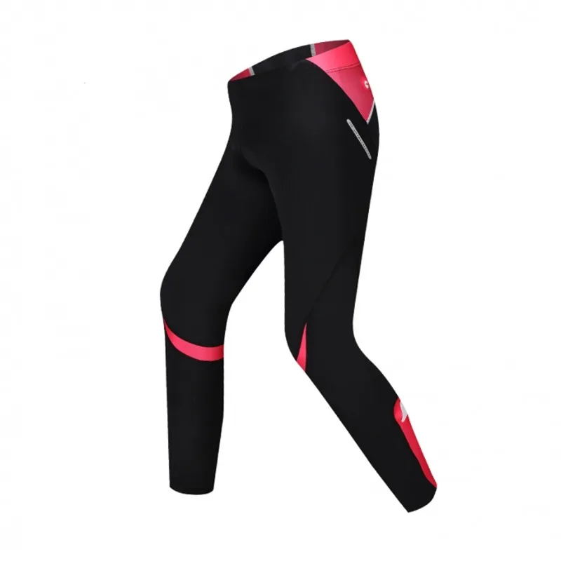Santic Spring Auturm Women's Cycling Pant Bicycle Bike Riding 4D Sponge