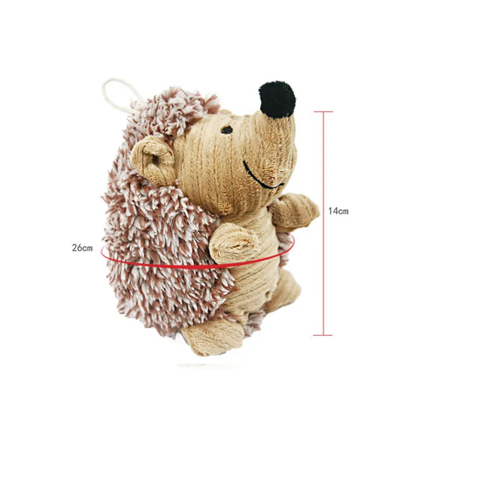 

Children's cartoon hedgehog toy plush toy Squeaky Hedgehog Squeaker sound cat puppy toy children puzzle decompression party toy
