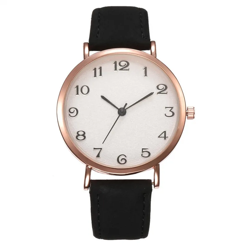 2019 Новые простые часы для отдыха relojes para mujer кварцевые темперамент личности