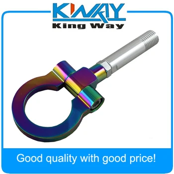 

JDMSPEED NEO CHROME RACING TOW TOWING HOOK SCREW ALUMINUM T2 FIT FOR SUZUKI SWIFT MAZDA 2 5 6 RX-8