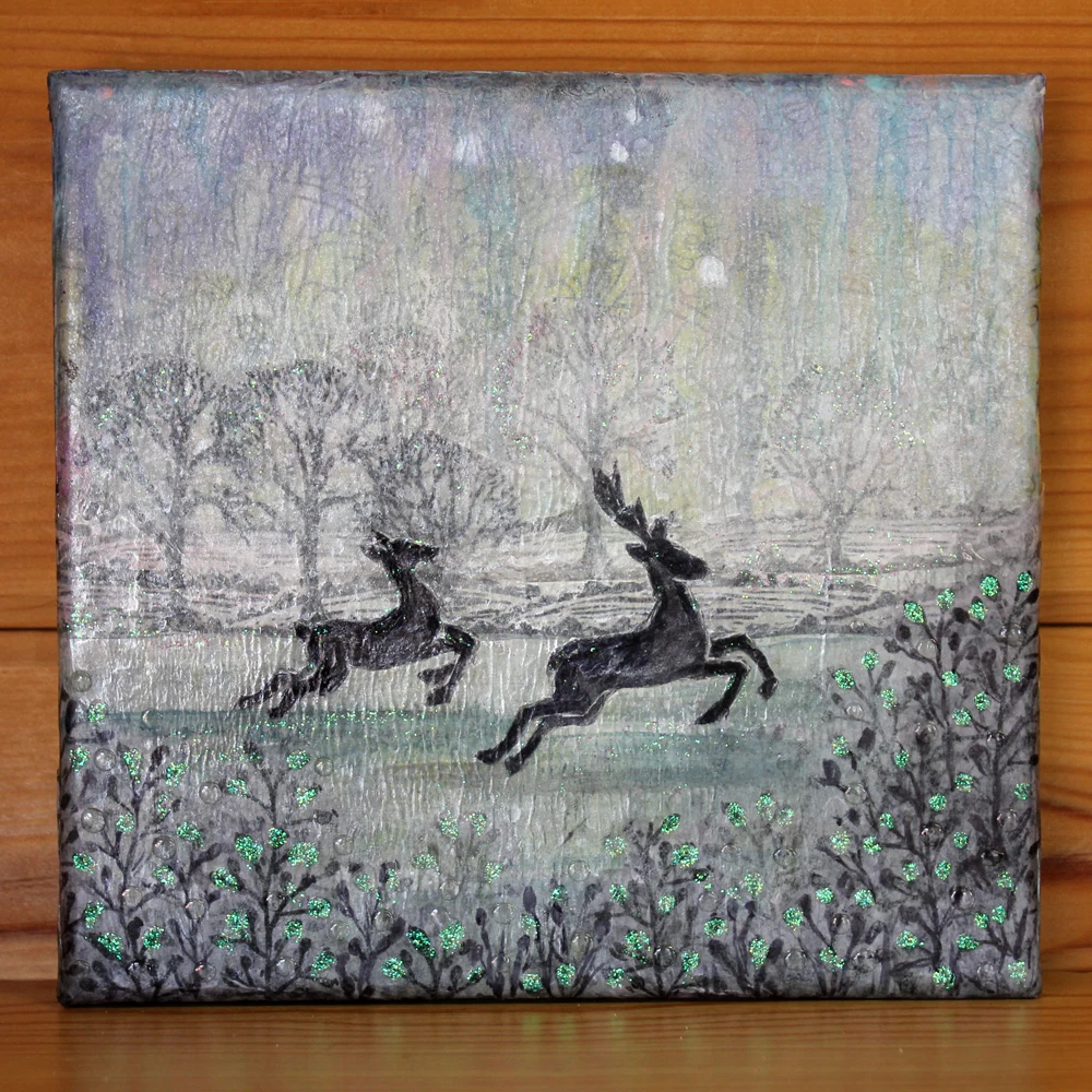 Lino Cut Christmas - Janie 2