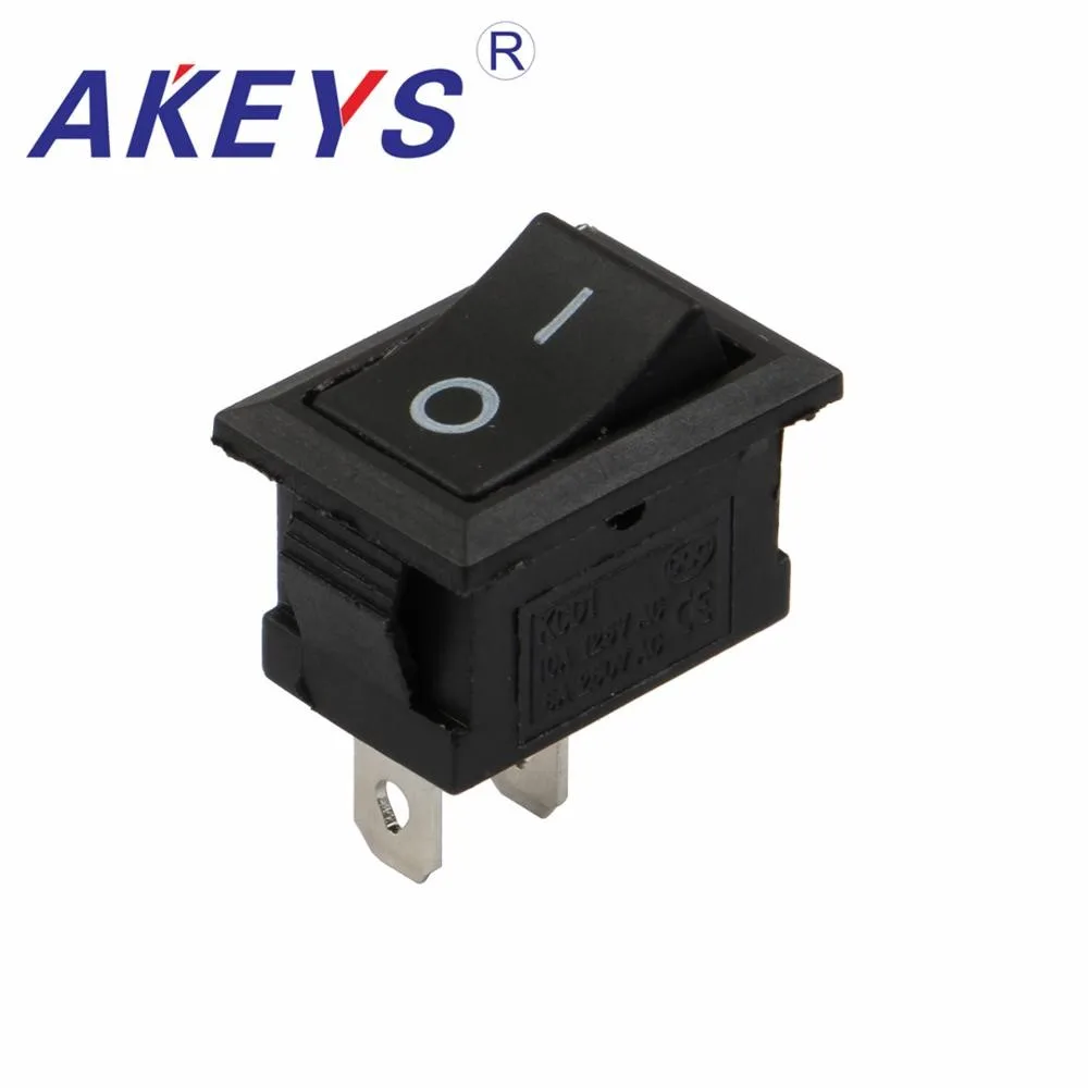 

15PCS KCD1-116A-2P 2pins 15*21mm second gear rocker switch for table lamp