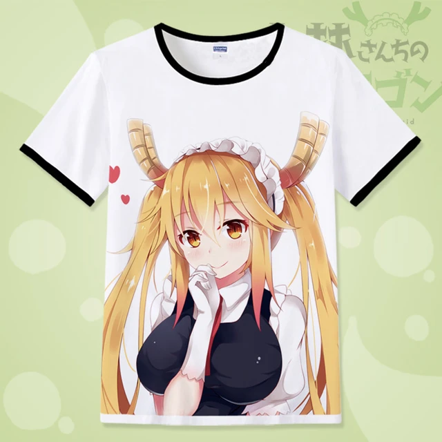 Camisa Exclusiva Kobayashi e Tohru - Kobayashi-san Chi no Maid Dragon