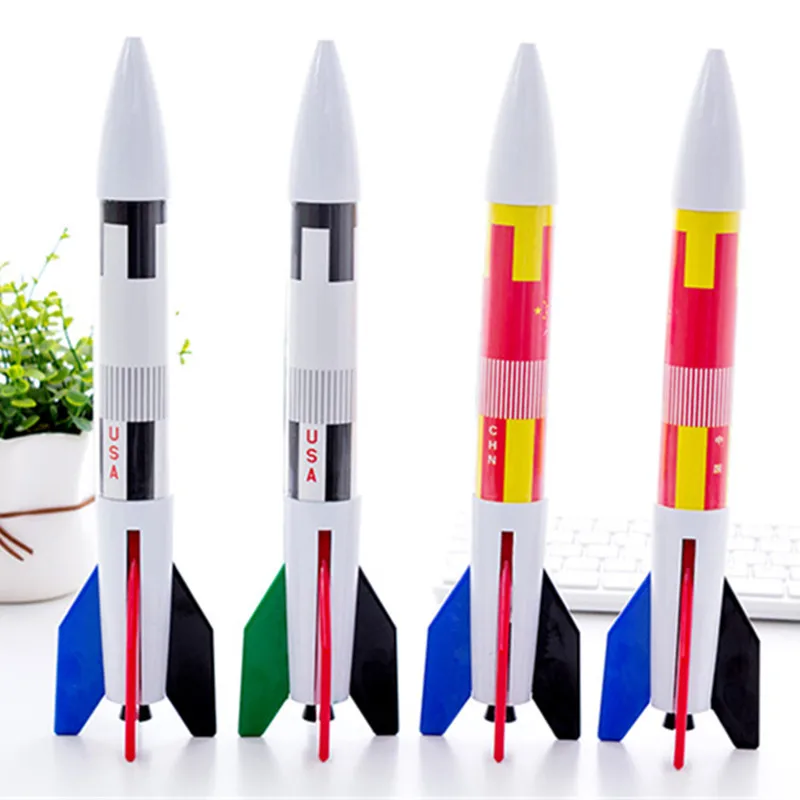 Colorful Mini Scale Model Rocket missile modeling Ballpoint Pen Gifts