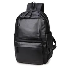 High Quality Fashion Men Women Leather Backpack Travel Rucksack Shoulder School Bag Bagpack 2019 New High Quality Fashion Men Women Leather Backpack Travel Rucksack Shoulder School Bag Bagpack 2019 New