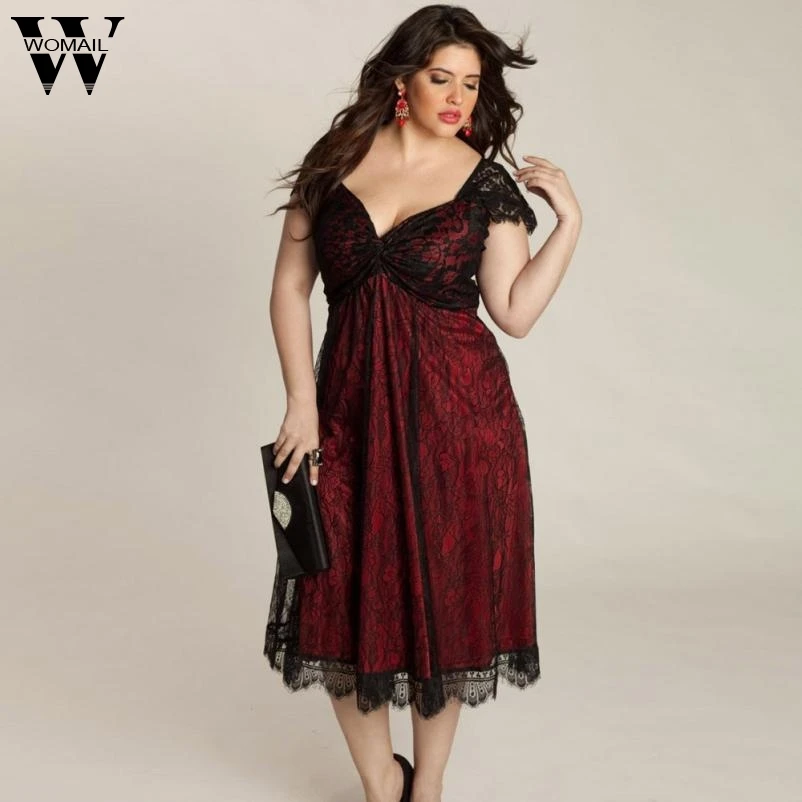 Womail Dress Broadcloth Regular Vestidos Beautiful Dresses Womail Dress Broadcloth Regular Vestidos Beautiful Dresses Plus Size Women Lace Long Evening Party Prom Gown Formal Dec27 In From S