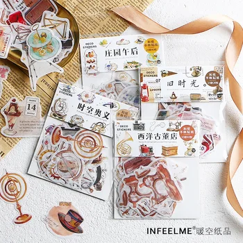 

40 Pcs/lot Garden Party Decorative Stickers Diy Album Planner Diary Decoration Scrapbooking Label Sticker Kawaii Stationery Gift