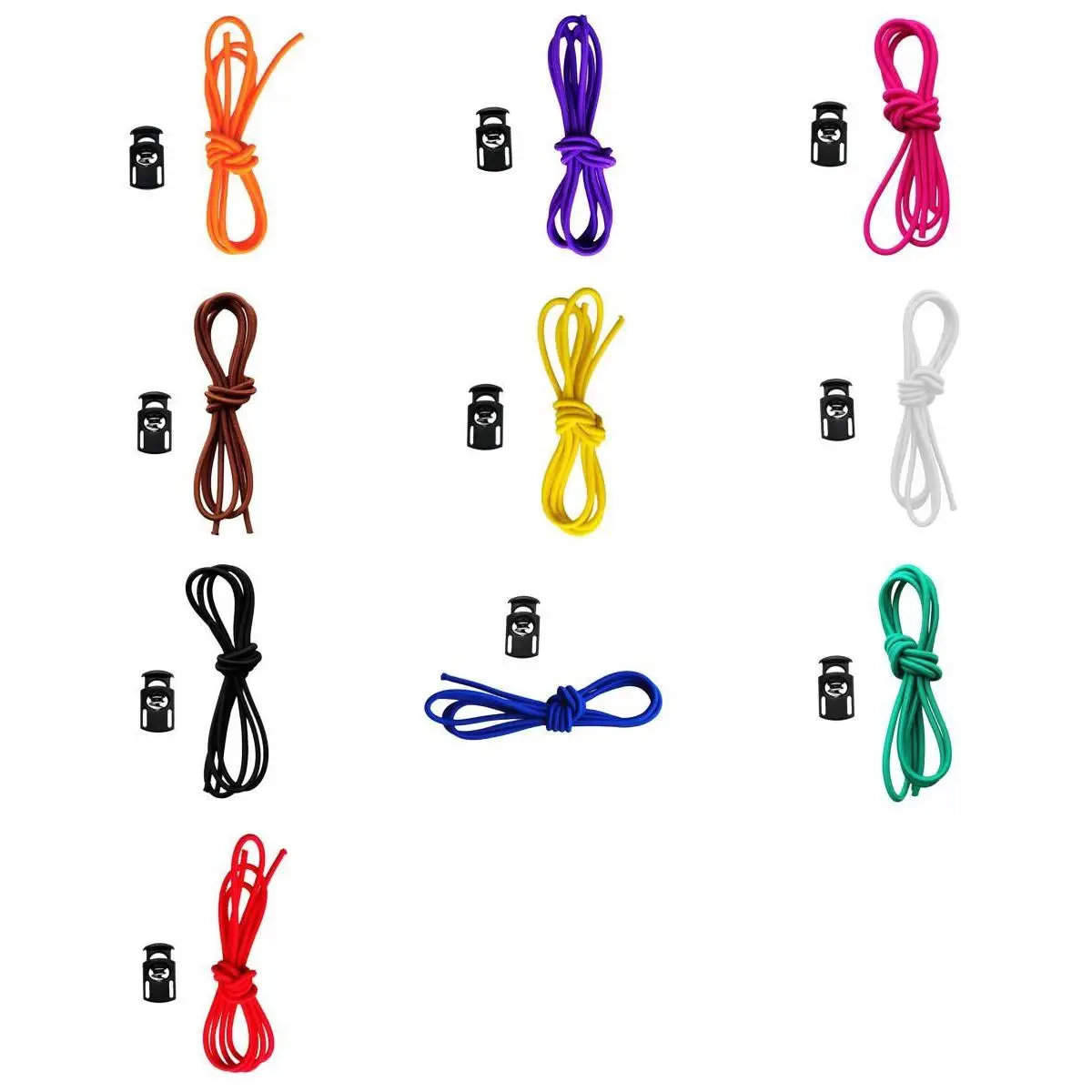 10 Pieces Universal Adult Kids Swim Goggles / Dive Mask Elastic Strap Shock Cord Elastic Swim Goggles Strap