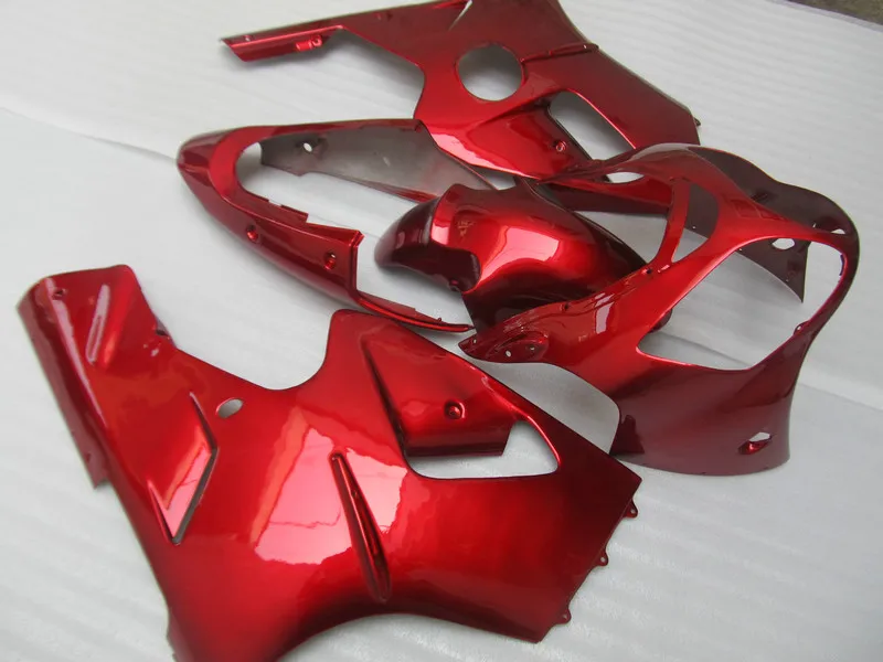 

Custom Fairing Kit for KAWASAKI Ninja ZX12R 00 01 ZX 12R 2000 2001 zx12r ABS all red Motorcycle Fairings set+7gifts KM06