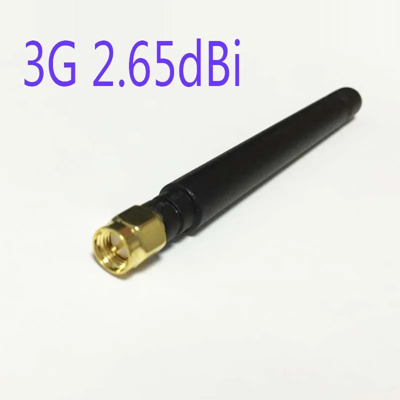 imágenes para 3G Antena SMA macho 2.65dBi 850/900/1800/1900/2100 MHZ UMTS 3G SMA Tamaño 95mm para módem inalámbrico vhf antenas uhf antena móvil imágenes para 3G Antena SMA macho 2.65dBi 850/900/1800/1900/2100 MHZ UMTS 3G SMA Tamaño 95mm para módem inalámbrico vhf antenas uhf antena móvil