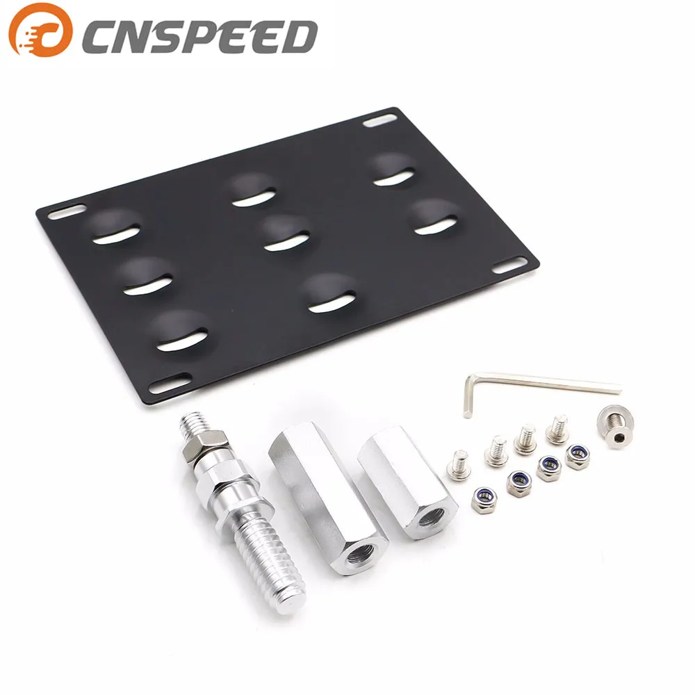 Держатель номерного знака CNSPEED буксировочный крюк кронштейн релокатор для