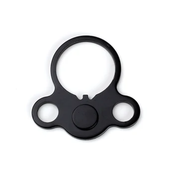 

Ohhunt Tactical Hunting Accessories AR 15 M4 M16 Rifle End Plate Ambidextrous Dual Sling Adapter Loop Rear