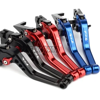 

New With logo Adjustable Moto Brake Clutch Levers For YAMAHA FZ6 FAZER 2004-2010 FZ6R 2009 2010 2011 2012 2013 2014 2015
