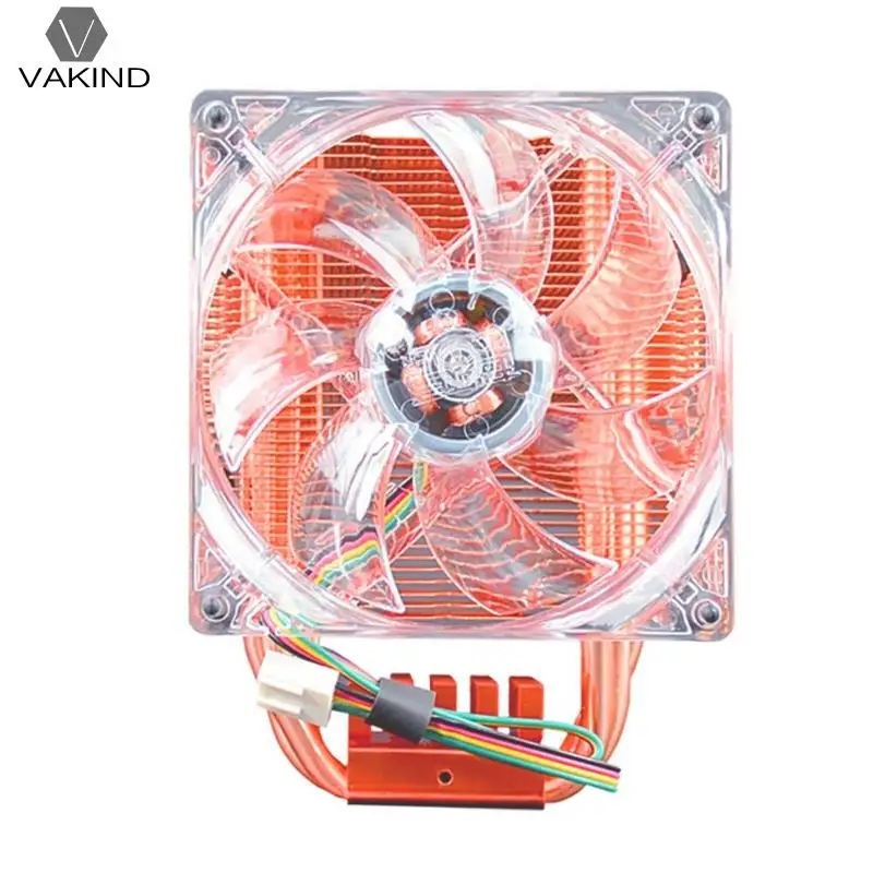 

CPU Cooling Fluid Bearing Copper 4 Pin Cooling Fan Fast Heat Dissipation Heatsink Radiator for Intel/AMD 2066/115X/2011