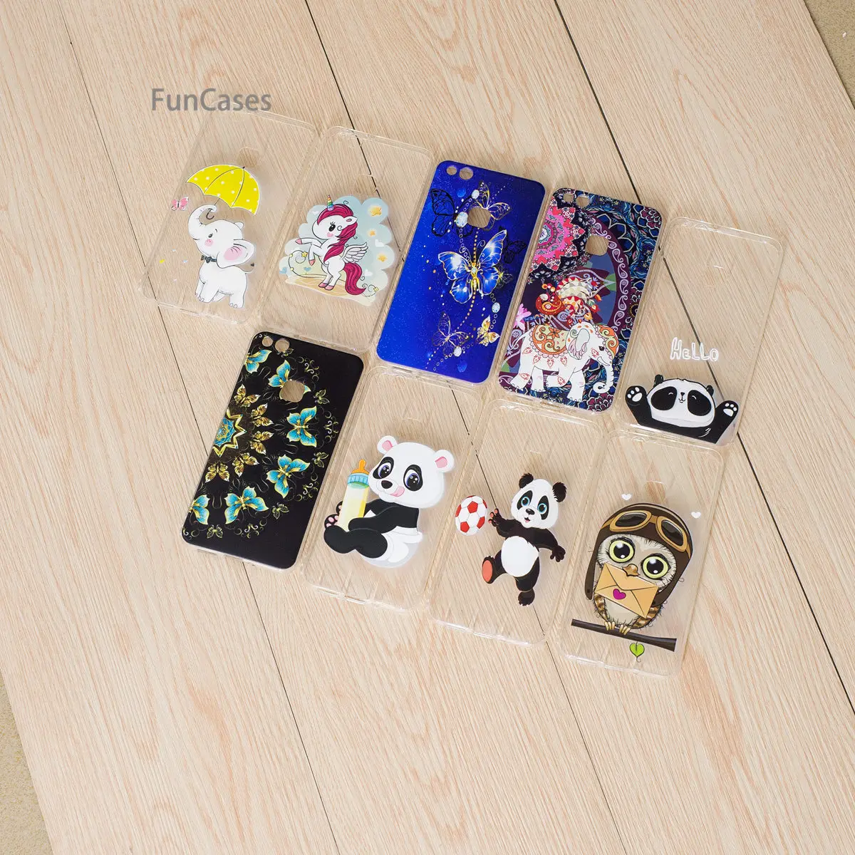 

Cute Elephant Phone Case sFor Funda Huawei P10 Lite Soft Silicone Back Cover Case Jewelled Back Case For Huawei Ascend Nova Lite
