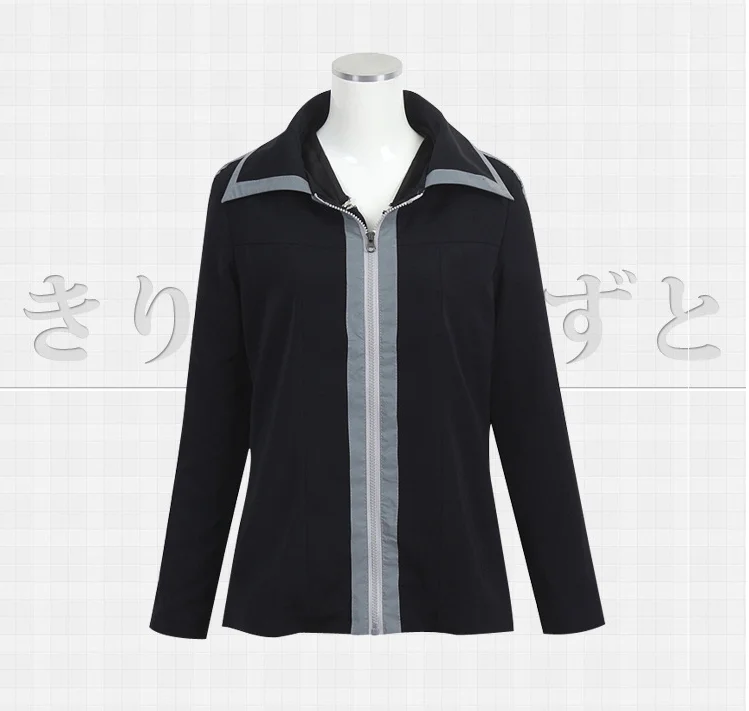 

New Sword Art Online Kirito Cosplay Jacket Sweatshirt Hoodie Coat Unisex Anime Free Track Anime Dress Full Set